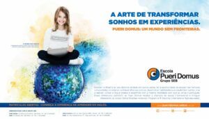 Portifólio Pixograma - Campanha de rematrícula Pueri Domus - Publicidade em belo horizonte